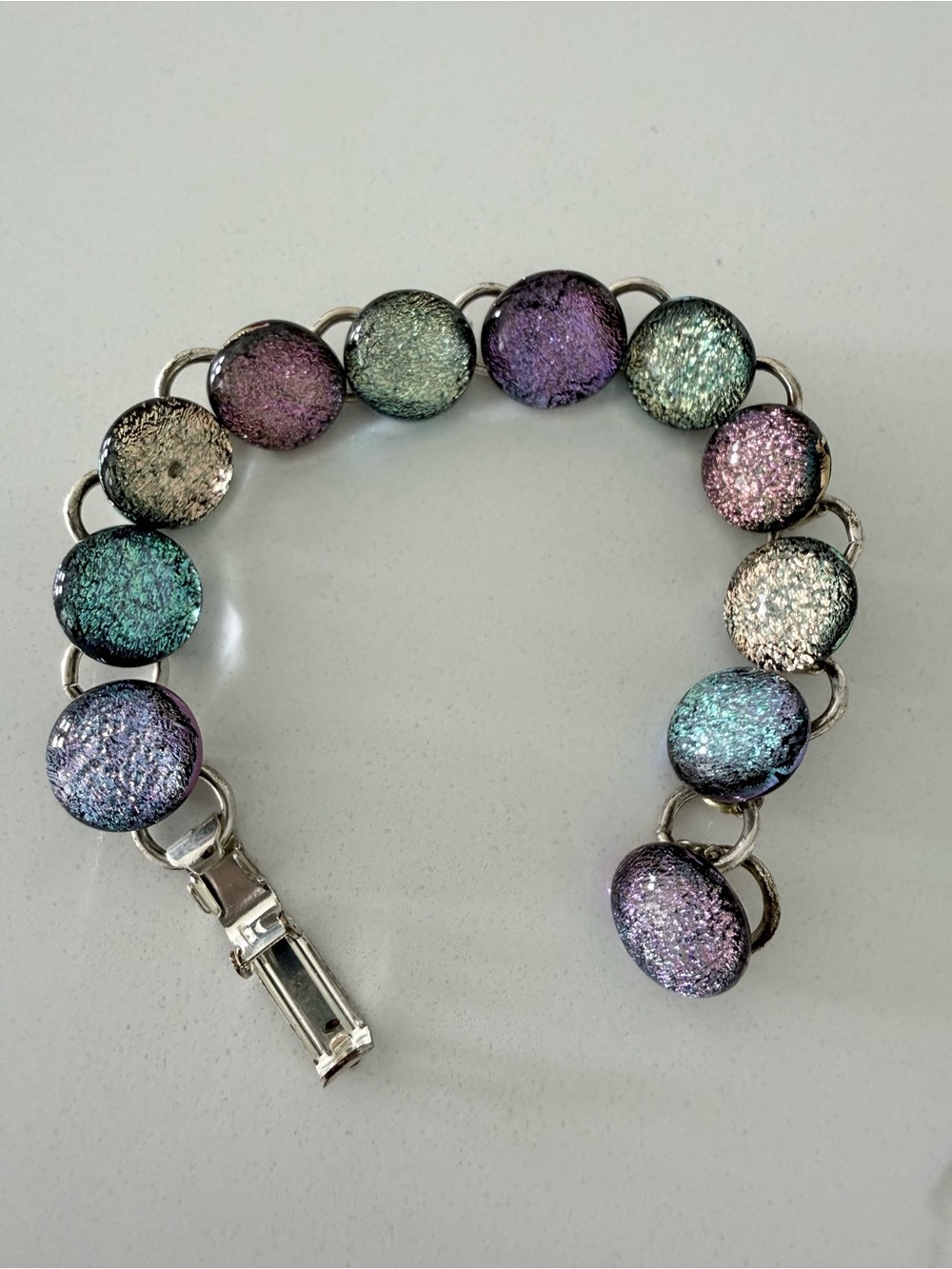 Multicolor colored glass Bracelet - Women Jewelry